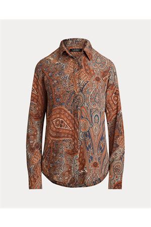 Kristy-Long Sleeve-Button Front Shirt LAUREN RALPH LAUREN | Camicia | 200P02000001